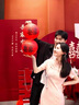 喜蝴蝶訂婚全套布置 2025新款訂婚場(chǎng)景布置全套背景板布置套裝氣球裝飾 【次日達】緣定今生（送訂婚書(shū)） 曬單實(shí)拍圖
