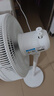 美的（Midea）電風(fēng)扇家用7葉落地扇搖頭電風(fēng)扇循臥室宿舍輕音風(fēng)扇臺式桌面小型風(fēng)扇臺地兩用升級款 白色丨7葉臺地兩用 曬單實(shí)拍圖