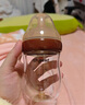 世喜新生兒防脹氣奶瓶0-6個月以上玻璃嬰兒仿母乳奶嘴(160ml+240ml) 曬單實拍圖