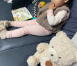 Q21【中暖】小暖皮兒童保暖內衣套裝男女童秋衣秋褲校服神器 暖米色-純色款 165 成人女款 曬單實(shí)拍圖
