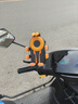 新款八爪電動(dòng)車(chē)手機支架氣囊減震摩托車(chē)導航車(chē)載自行車(chē)外賣(mài)手機架 鏡座款-八爪橙黑【新品減震】 曬單實(shí)拍圖