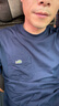 LACOSTE【七夕禮物】法國鱷魚男女同款25春夏新款純色短袖T恤|TH2827 166/藏青色 XS 2 曬單實拍圖