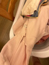 戴維貝拉新生兒連體衣小童爬服哈衣女童外出服秋冬新款睡衣兒童百天衣服 淺粉色【現貨】 90cm （建議身高80-90cm） 曬單實(shí)拍圖