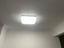 雷士（NVC）吸頂燈全光譜護眼客廳燈簡約臥室智能LED照明普瑞白雪S包安裝 曬單實拍圖