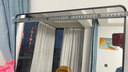 全品屋穿衣鏡全身鏡落地鏡掛門服裝店試衣鏡壁掛鏡掛穿一體簡約北歐風(fēng) 【圓角】赫本黑160*50cm 送貨上門 曬單實(shí)拍圖