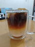 品喻（PINYU）雙層玻璃杯馬克杯咖啡杯高顏值杯子家用高硼硅水杯茶杯加厚300ml 曬單實拍圖