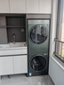 美的（Midea）洗烘套裝 10KG滾筒洗衣機+全變頻熱泵烘干機【清風(fēng)明月2.0洗烘塔】MGH20A-G+MAX純平全嵌 國家補貼 曬單實(shí)拍圖
