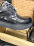 公牛世家休閑皮鞋男士正裝鞋厚底增高新款透氣商務(wù)德比鞋大頭新郎結(jié)婚鞋 曬單實拍圖