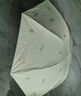 天堂 防紫外線(xiàn)晴雨傘三折 雨傘黑膠防曬太陽(yáng)傘遮陽(yáng)晴雨傘 甘酪白 曬單實(shí)拍圖