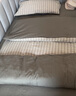 無印良品100%純棉床上四件套全棉床單四件套加大被套220*240cm 曬單實拍圖