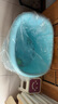 日康（rikang）?兒童洗澡桶泡澡桶家用新生兒游泳池浴桶?藍色+青蛙水溫計? 曬單實(shí)拍圖