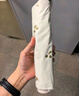 天堂 防紫外線晴雨傘三折 便攜黑膠遮陽太陽傘晴雨兩用 奶酪色 曬單實拍圖