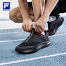 斐樂(lè )（FILA）官方男鞋BOA NUVOLE JOG路跑鞋2025夏季新款柔云健步鞋 駿馬黑-BB 40.5 曬單實(shí)拍圖