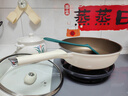 KIWICOO德國鈦聚力平底鍋不粘鍋家用牛排煎鍋無(wú)涂層煎蛋炒鍋電磁爐燃氣灶 【鈦聚力煎炒鍋】聚油抗凸 28cm 曬單實(shí)拍圖
