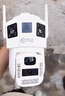HKMW華為機(HUAWEl)適用太陽(yáng)能監控器攝像頭360度無(wú)死角手機遠程室外高清夜視4G無(wú)電無(wú)網(wǎng) 【送99年流量】4G版超廣角+【三鏡頭光學(xué)變焦】+ 15天全天循環(huán)錄像 x 1080p x 長(cháng)焦(監 曬單實(shí)拍圖