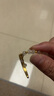 老鳳祥四葉草黃金手鏈女足金和田玉手鐲女七夕情人節(jié)禮物送女友老婆生日 四葉草足金手鐲#玉髓+限定久伴鐘愛禮盒 曬單實(shí)拍圖