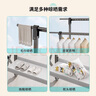 好太太晾衣架落地室內(nèi)家用移動(dòng)折疊加粗加厚陽(yáng)臺(tái)可升降桿伸縮晾曬架 曬單實(shí)拍圖