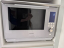 東芝（TOSHIBA）白珍珠水波爐2.0輕奢款原裝進(jìn)口家用變頻微波爐微蒸烤炸一體機蒸烤一體白色YD5000CNW臺嵌兩用30L 曬單實(shí)拍圖