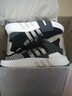 adidas EQT BASK ADV復古風(fēng)經(jīng)典中幫運動(dòng)鞋男女阿迪達斯三葉草 黑/深灰/淺灰 40.5 曬單實(shí)拍圖