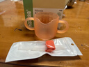 哈咔（haakaa）嬰兒學(xué)飲杯硅膠兒童敞口飲水杯家用直飲杯子寶寶喝水杯雙耳 粉橘色 150ml 曬單實拍圖