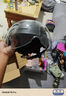 戈凡新國標電動(dòng)車(chē)頭盔男女士四季款通用電瓶車(chē)安全帽防霧輕便3C認證 318-啞黑色【透明短鏡】 曬單實(shí)拍圖