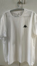 卡帕短袖t恤男純棉夏季薄款背靠背圓領(lǐng)寬松大碼胖子運動(dòng)半袖白色體恤 白色 3XL （165-180斤左右） 曬單實(shí)拍圖