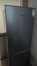 容聲171升雙開二門兩門家用小電冰箱小戶型節(jié)能超薄冷藏冷凍出租房屋宿舍迷你BCD-171D12D銀國(guó)家補(bǔ)貼 曬單實(shí)拍圖