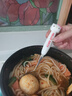 滿(mǎn)朝佳不銹鋼勺子兒童可愛(ài)吃飯硅膠小叉家用高檔精致調羹-HELLO KITTY 曬單實(shí)拍圖