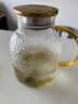 憶壺茶涼水壺冷水壺耐高溫加厚防爆涼水杯高硼硅玻璃家用大花果茶水壺 曬單實(shí)拍圖