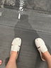 2025包頭拖鞋女外穿一腳蹬時(shí)尚新款家居防滑夏季軟底懶人平底涼鞋 白色 40 -41偏小 曬單實(shí)拍圖