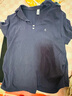 森馬（Semir）polo衫女短款收腰翻領(lǐng)襯衫25夏刺繡涼感緊身T恤辣妹109325115005 曬單實拍圖