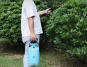 得力（deli）手動氣壓式噴霧器5L 消毒滅蚊打農(nóng)藥 高壓噴壺大容量園藝澆花洗車 曬單實拍圖