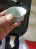 雅瓷汝窯主人杯單杯陶瓷功夫茶杯單個(gè)品茗杯冰裂天青色可養(yǎng)汝瓷葵口杯 汝窯葵口杯（一只） 50ml 1只 曬單實(shí)拍圖