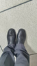 老人頭層牛皮男鞋子商務(wù)休閑男士皮鞋男真皮軟底軟皮中老年爸爸鞋 6106黑色四季款 43 曬單實拍圖