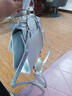 云舵2025新款小眾百搭雙肩包輕便學(xué)院風(fēng)簡(jiǎn)約逛街小型背包女 銀色 曬單實(shí)拍圖