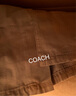 蔻馳（COACH）奧萊女士棉質(zhì)工裝長(zhǎng)裙 卡其色 155 /66A (0) 曬單實(shí)拍圖