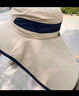 目丸兒童防曬帽春秋戶外登山夏季大帽檐防紫外線遮陽男孩女童太陽帽子 卡其色 -FA 均碼 曬單實拍圖