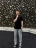 維動(dòng)（VEIDOORN）競(jìng)速長(zhǎng)褲專業(yè)梭織褲春夏透氣男褲直筒衛(wèi)褲寬松休閑褲子訓(xùn)練速干褲 1347-灰 XL 曬單實(shí)拍圖