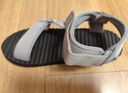 無(wú)印良品（MUJI）男女通用 波型鞋底 布帶涼鞋(男士/女士) 無(wú)性別男款女款休閑涼鞋 淺灰色 2S 40 碼/M 250mm（3.0） 曬單實(shí)拍圖
