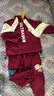 G.DUCKKIDS小黃鴨聯(lián)名奧特曼衣服男童套裝春秋季2024新款兒童運動兩件套寶寶 紅色套裝 110 建議4~5歲【100-110cm】 曬單實拍圖