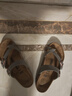 BIRKENSTOCK勃肯德國進(jìn)口女款復古時(shí)尚舒適軟木Mayari夾趾拖鞋 石灰色正常版71071 37 曬單實(shí)拍圖
