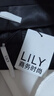 LILY零壓直筒褲2025春新款寬松休閑垂感通勤高級感西裝褲長(cháng)褲女 510黑 M 曬單實(shí)拍圖