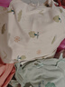 童泰嬰兒連體衣新生兒衣服四季0-6月初生寶寶哈衣爬服純棉內衣2件裝 綠白小樹(shù)（四季款） 59cm (建議1-3個(gè)月身高55-60cm) 曬單實(shí)拍圖