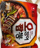 農心（NONGSHIM）韓國進(jìn)口魷魚(yú)海鮮味韓式袋裝方便面速食拉面辣味夜宵124g*5包 曬單實(shí)拍圖
