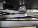 全品屋升降電腦桌升降工作臺電腦升降支架臺站立式升降辦公書(shū)桌 氣動(dòng)無(wú)級升降-黑桌雙層80cm 曬單實(shí)拍圖