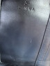 SANWA SUPPLY進(jìn)口真皮手提公文包 男士頭層牛皮出差商務(wù)筆記本電腦包 單肩挎包 雅致黑 14英寸 曬單實拍圖