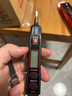 得力（deli）測電筆智能感應(yīng)式接觸式雙模式多功能電工數(shù)顯電筆帶照明 曬單實拍圖