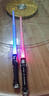 米黛蕾雙刃發(fā)光光劍星球大戰激光劍閃光劍兒童變身發(fā)聲發(fā)光寶劍熒光棒男 倆只紅+藍帶音效+可伸縮+可合體 曬單實(shí)拍圖