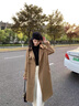 clotho Rennie品牌女裝氣質(zhì)風(fēng)衣外套女2025春秋新款韓版英倫風(fēng)休閑垂墜感寬松 卡其色 M 曬單實拍圖