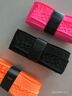 TAAN泰昂羽毛球拍手膠磨砂防滑吸汗網(wǎng)球手把帶Q10三條裝（黑/橙/粉） 曬單實(shí)拍圖